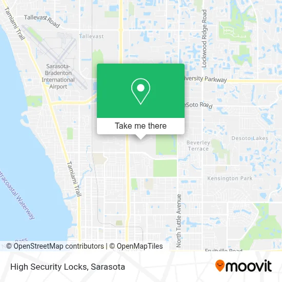 High Security Locks map