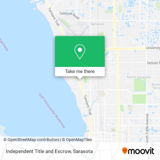 Mapa de Independent Title and Escrow