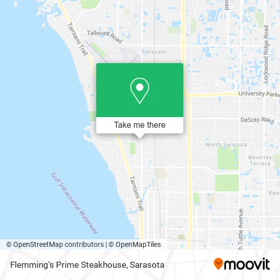 Flemming's Prime Steakhouse map