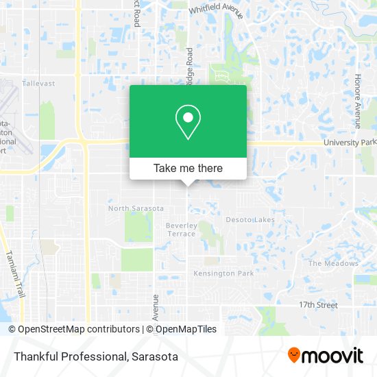 Thankful Professional map
