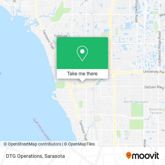 DTG Operations map