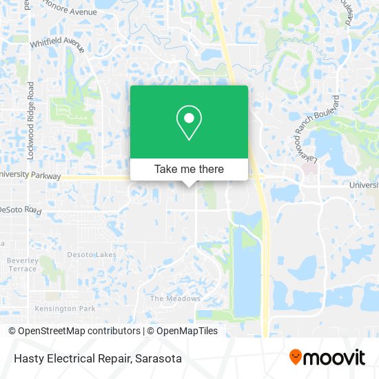 Hasty Electrical Repair map