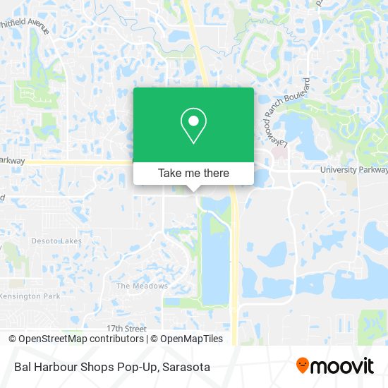 Bal Harbour Shops Pop-Up map