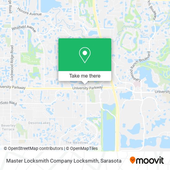 Mapa de Master Locksmith Company Locksmith