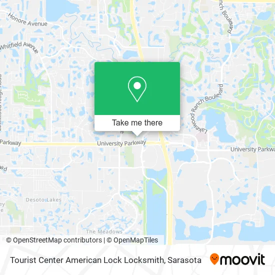 Tourist Center American Lock Locksmith map