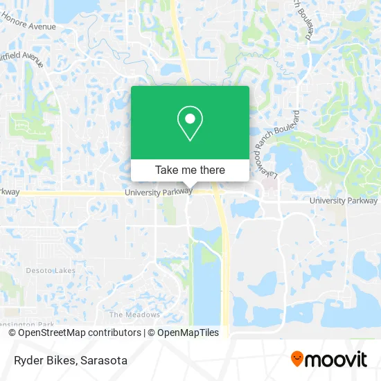 Ryder Bikes map