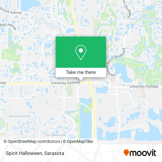 Spirit Halloween map