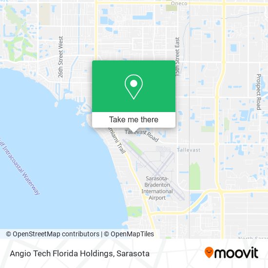 Mapa de Angio Tech Florida Holdings