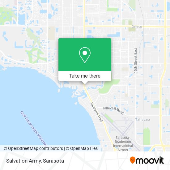 Mapa de Salvation Army