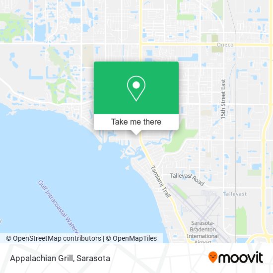Appalachian Grill map