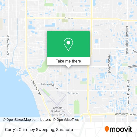 Mapa de Curry's Chimney Sweeping