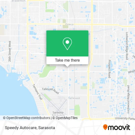 Speedy Autocare map