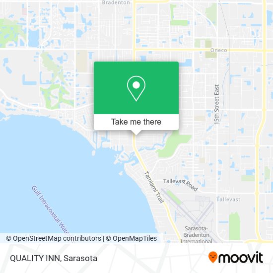 Mapa de QUALITY INN