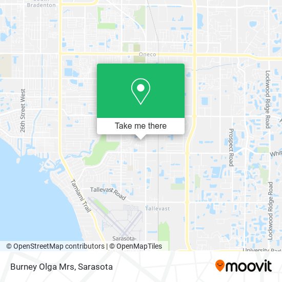Mapa de Burney Olga Mrs