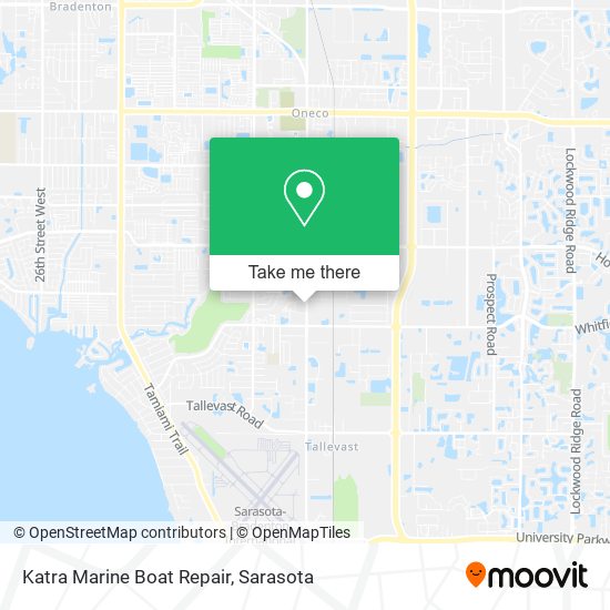 Mapa de Katra Marine Boat Repair