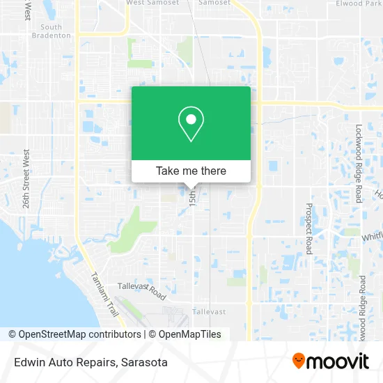 Edwin Auto Repairs map
