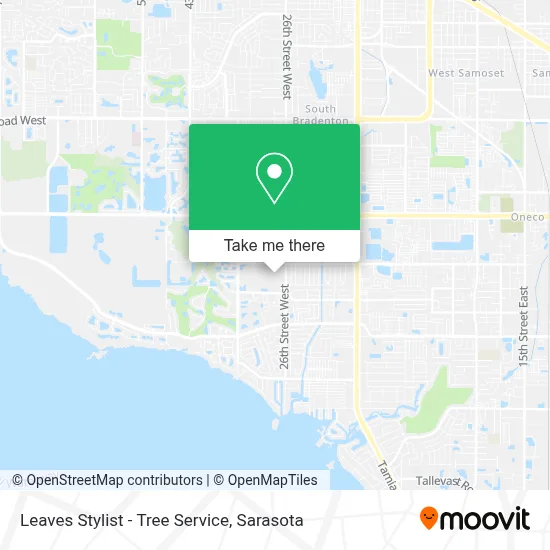 Leaves Stylist - Tree Service map