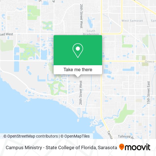 Campus Ministry - State College of Florida map