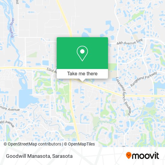 Mapa de Goodwill Manasota