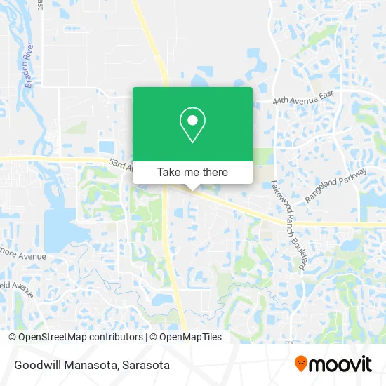 Goodwill Manasota map