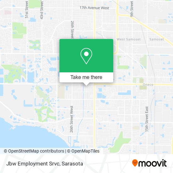 Jbw Employment Srvc map