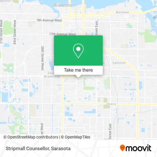 Stripmall Counsellor map