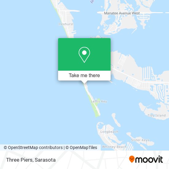 Mapa de Three Piers