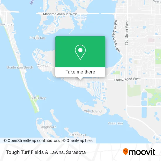 Tough Turf Fields & Lawns map
