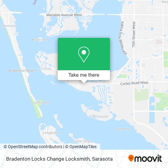 Bradenton Locks Change Locksmith map