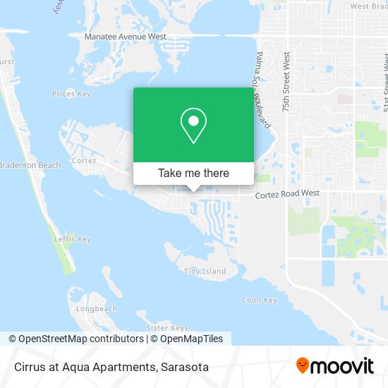Cirrus at Aqua Apartments map