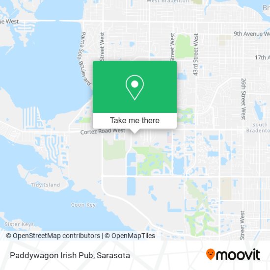 Paddywagon Irish Pub map