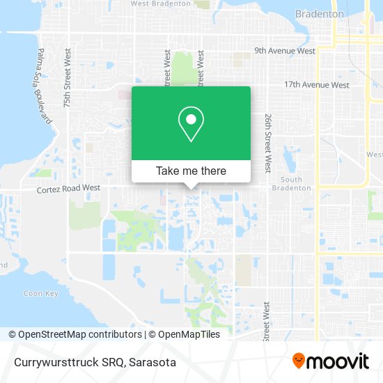 Mapa de Currywursttruck SRQ
