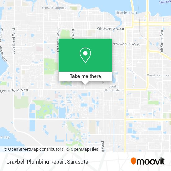 Graybell Plumbing Repair map