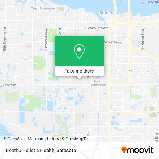 Beathu Holistic Health map