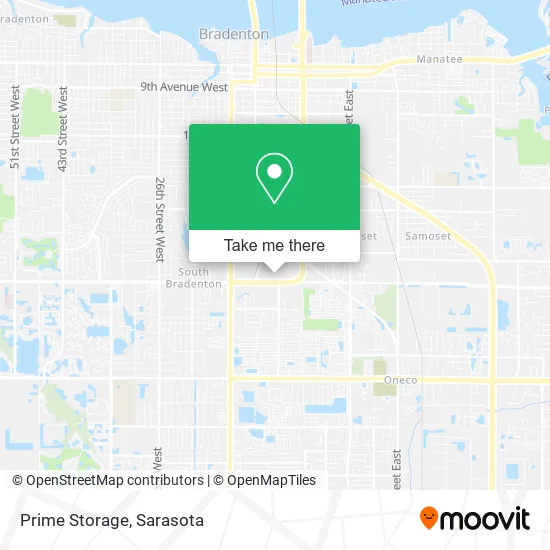 Prime Storage map