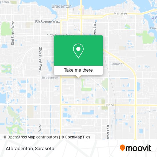 Mapa de Atbradenton