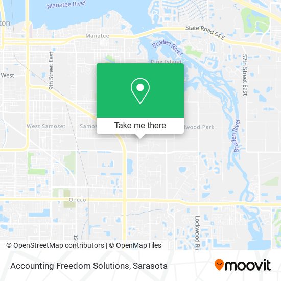 Mapa de Accounting Freedom Solutions