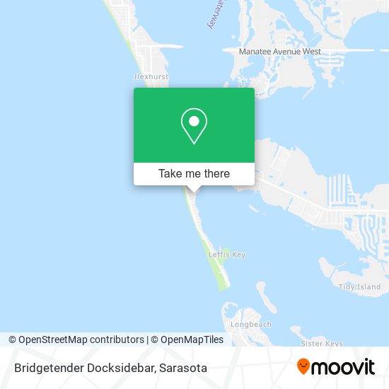 Bridgetender Docksidebar map