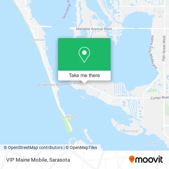 VIP Maine Mobile map