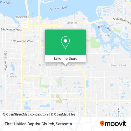 Mapa de First Haitian Baptist Church