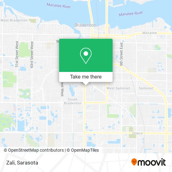 Zali map