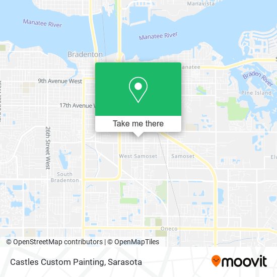 Castles Custom Painting map