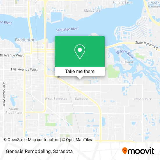 Genesis Remodeling map