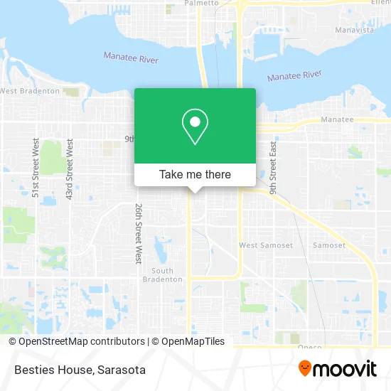 Besties House map