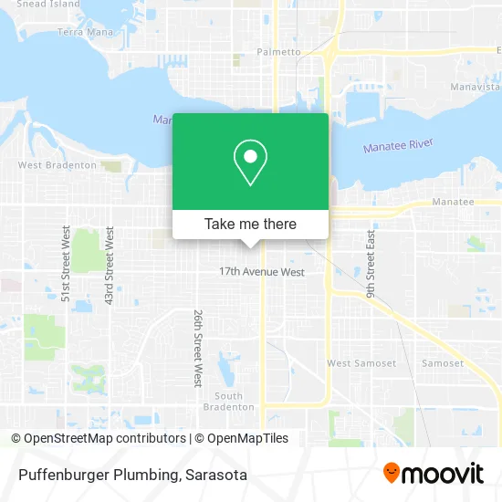 Puffenburger Plumbing map