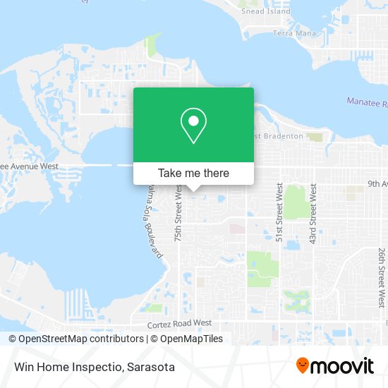 Win Home Inspectio map