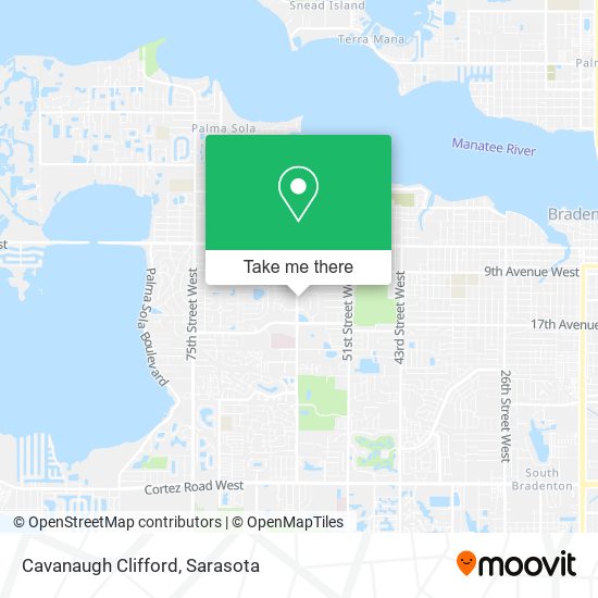 Cavanaugh Clifford map