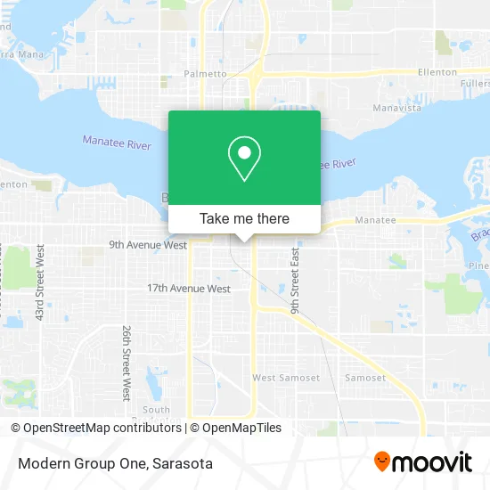 Modern Group One map