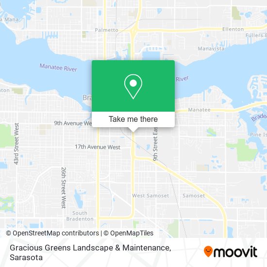 Mapa de Gracious Greens Landscape & Maintenance
