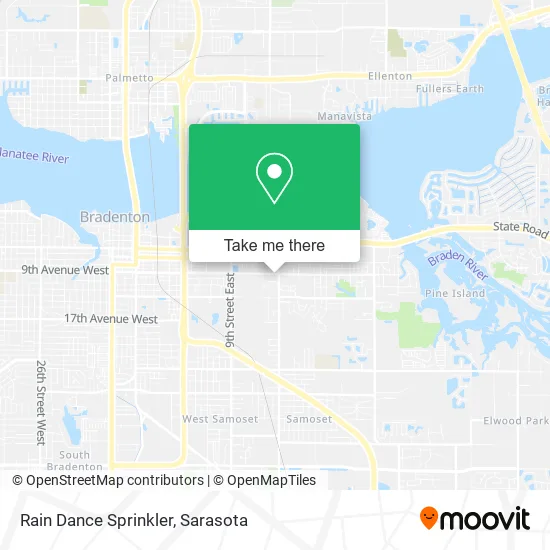 Rain Dance Sprinkler map